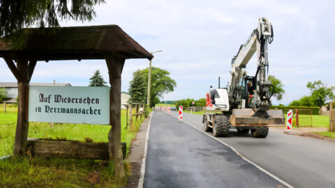 Neuer Radweg Herrmannsacker – Buchholz im August fertig